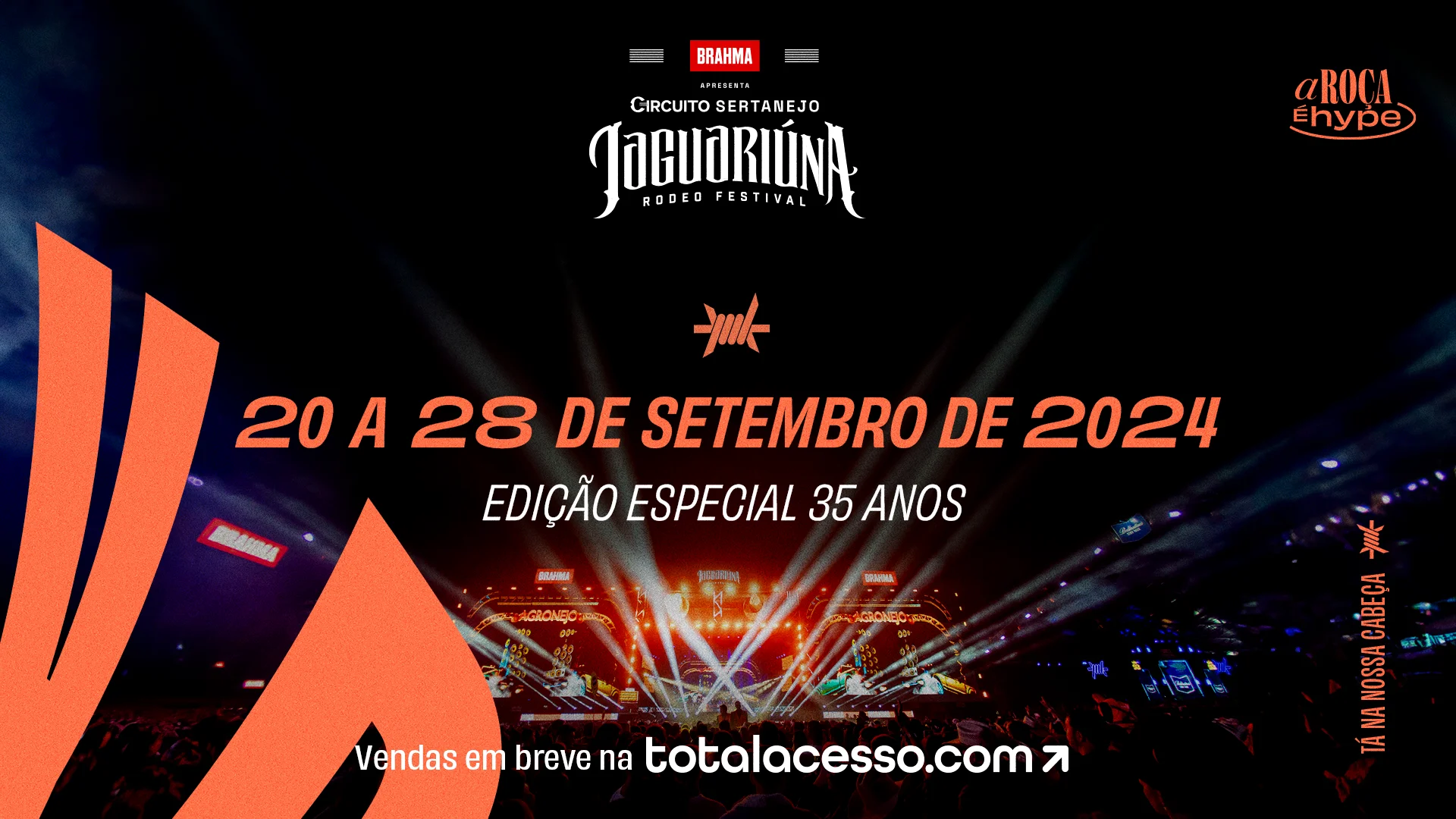 Jaguariúna Rodeo Festival 2022 é na Total Acesso.